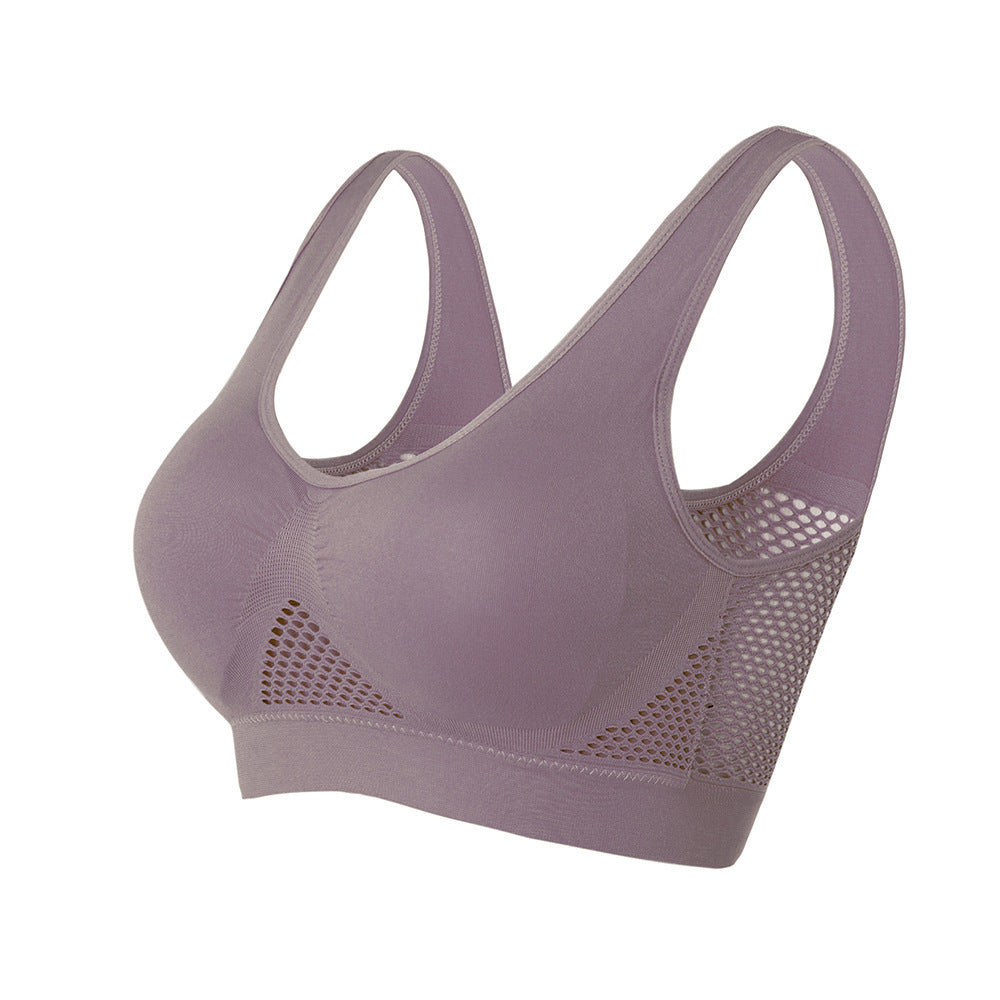 Women's Mesh Thin Sports Yoga Bra