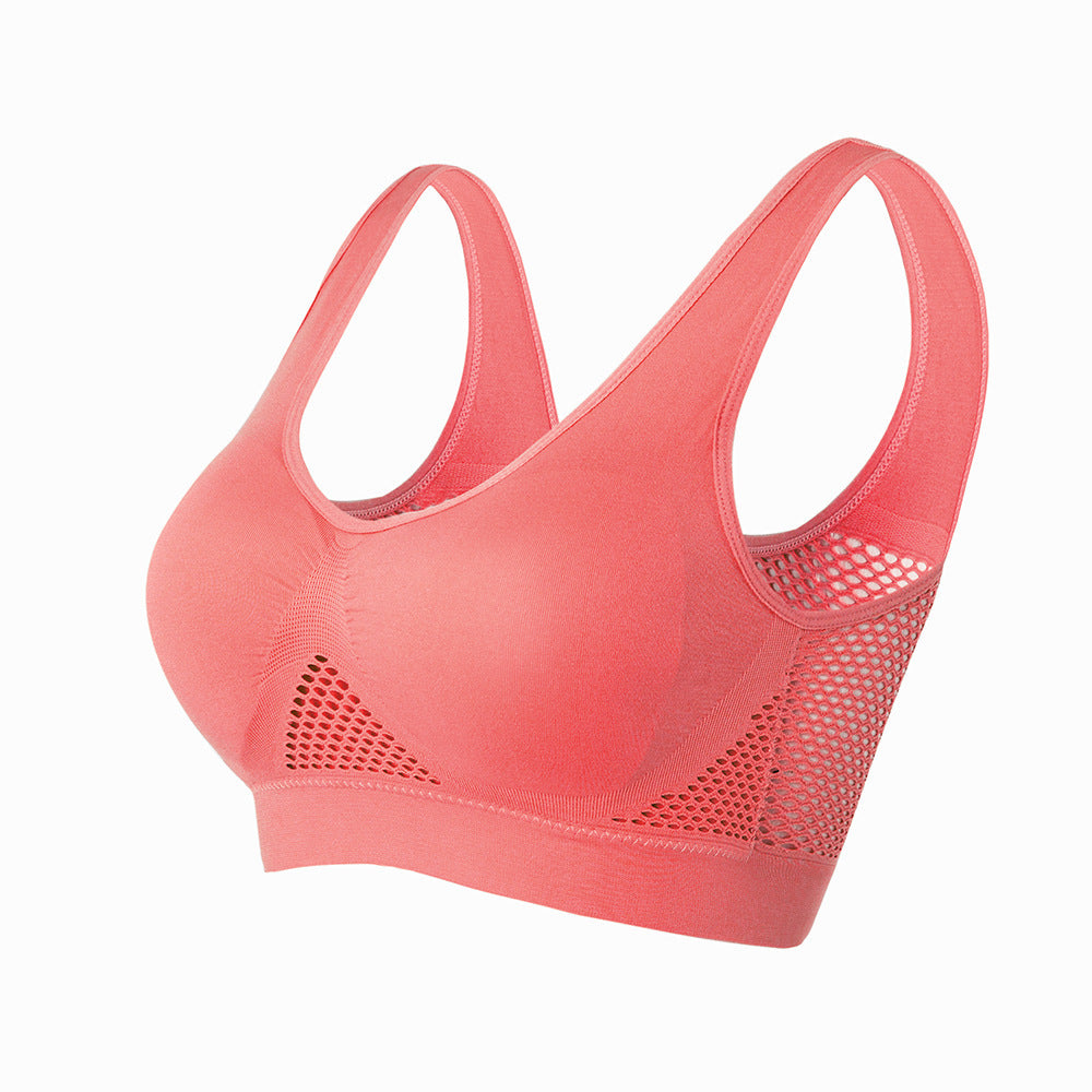 Women's Mesh Thin Sports Yoga Bra